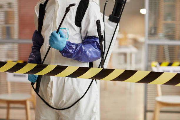 Professional Biohazard technician working in Clinton, MI